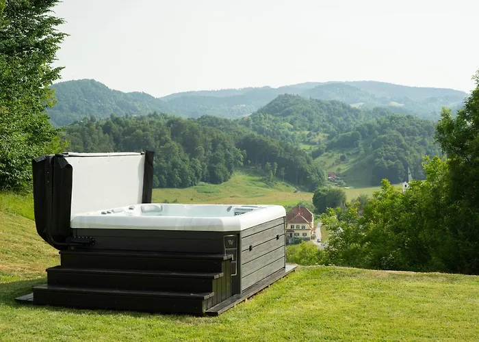 Wellnessen Im Naturparadies Nahe Der Suedsteirischen Weinstrasse - Mit Privater Panoramasauna & Whirlpool Дом отдыха Гамлиц